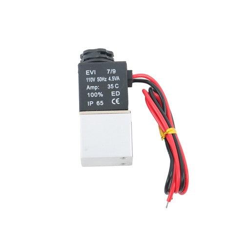 1/4 Inch Fast Closing Zero Differential Air Water Electric Solenoid Valve 110VAC
