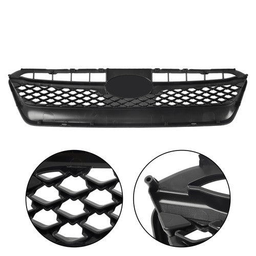 For Subaru WRX/WRX STI 2015-2017 Front Grille Mesh Plastic Gloss BLK Replacement