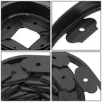 40FT Garden Edge Lawn Grass Stone Isolation Strip 16pcs Anchoring Spik New