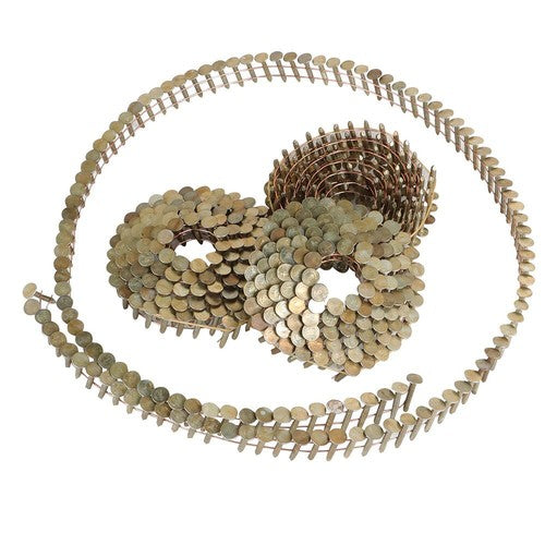 7/ 8 inch 15 degree inclined coil 3600 full round head roof nails Galvanized New