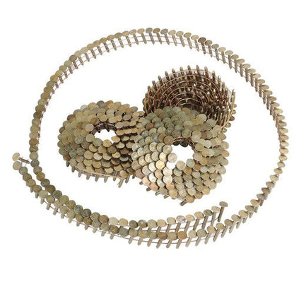 7/ 8 inch 15 degree inclined coil 3600 full round head roof nails Galvanized New