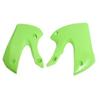 Green&White Plastic Fender Fairing Kit For KX 65 KLX 110 KLX110 DRZ110