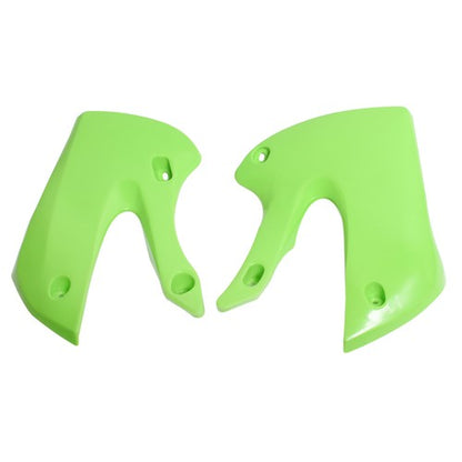 Green&White Plastic Fender Fairing Kit For KX 65 KLX 110 KLX110 DRZ110