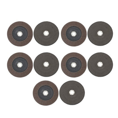 10 Pack Flap Disc 40 Grit 7" x 7/8" Type #29 Angle Grinder Grinding Wheel