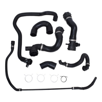 7 Hoses Radiator Coolant Water Hose Pipe Kit Fit For 07-11 BMW E90 128i 328i N51