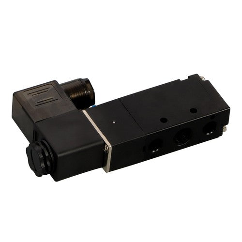 1/4" 5 Way 2 Position Namur Mount Directional Control Solenoid Air Valve 24V DC
