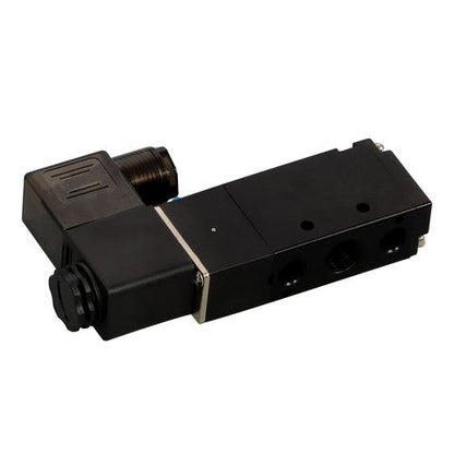 1/4" 5 Way 2 Position Namur Mount Directional Control Solenoid Air Valve 24V DC