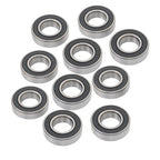 10Pcs 1641-2RS Deep Groove Ball Bearings 1In Inner Dia 2In OD 9/16In Bore Sealed