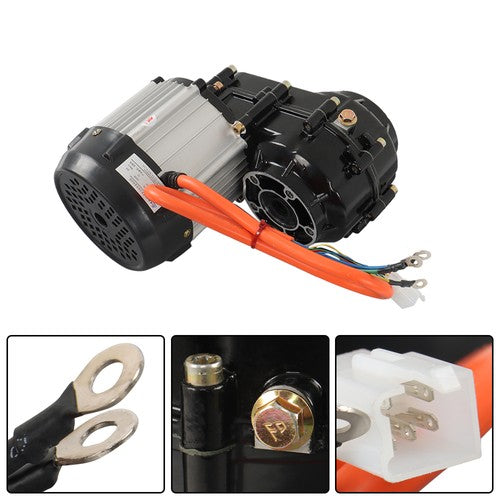 48V 1000W Brushless Differential Motor For ATV Trike Go Kart Lawn Mower Tricycle
