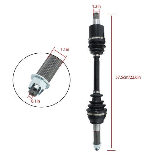 ATV For Polaris RZR 800 2008-2013 1332884 2203544 2203546 CV Axles Drive Shaft