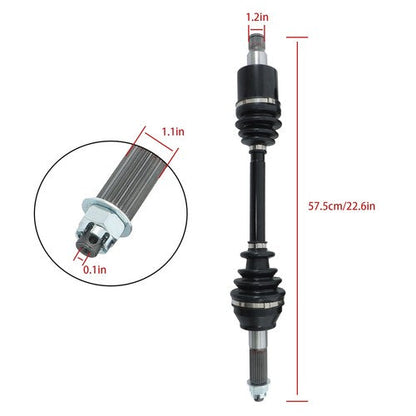 ATV For Polaris RZR 800 2008-2013 1332884 2203544 2203546 CV Axles Drive Shaft