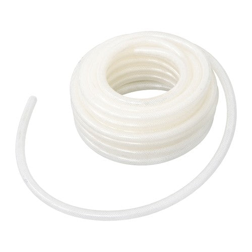 High Pressure Water Hose 50FT Braided Clear PVC Vinyl Tubing 1/2" ID 3/4" OD