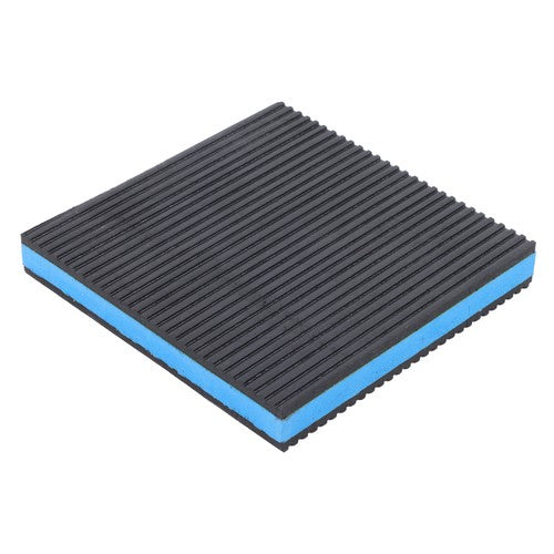 8 Pack 6"x6"x7/8" Anti Vibration Pads with Ribbed Rubber & EVA Core