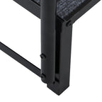 660lbs 2 Step RV Stairs Load Capacity Step Ladder Outdoor RV Steps (w/ Handrail)