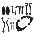 For Ford Fusion Lincoln 2007 2008 14pc Front Upper Lower Control Arms Sway Bar