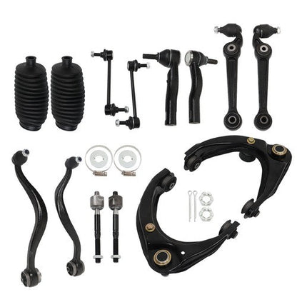For Ford Fusion Lincoln 2007 2008 14pc Front Upper Lower Control Arms Sway Bar