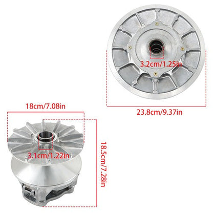 For POLARIS RZR 1000 XP & S-PRIMARY & SECONDARY DRIVEN CLUTCH + Pulle 2016-2021
