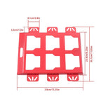 2 Pieces Tool Box Mounting Plate 50Lbs Half Package For Tool Storage System
