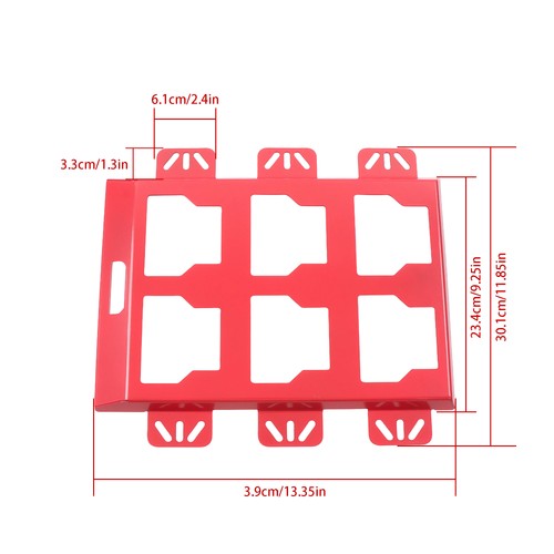 2 Pieces Tool Box Mounting Plate 50Lbs Half Package For Tool Storage System