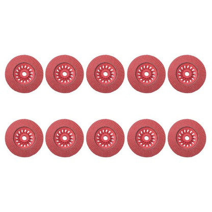 4-1/2" x 7/8" Ceramic Grinding Wheel Type 29 Flap Discs 10 Pack 60 Grit