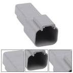 2 Pin Connector 10 Sets DT04-2P DT06-2S with Solid Contacts 14-20AWG