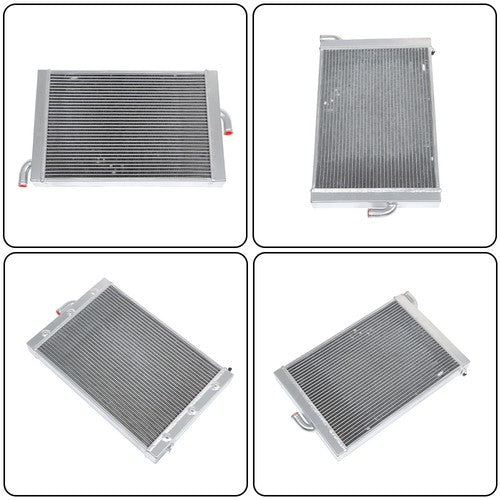 2-Row Aluminum Radiator For 2017 2018 2019 2020 2021 POLARIS RZR 1000 XP S Turbo