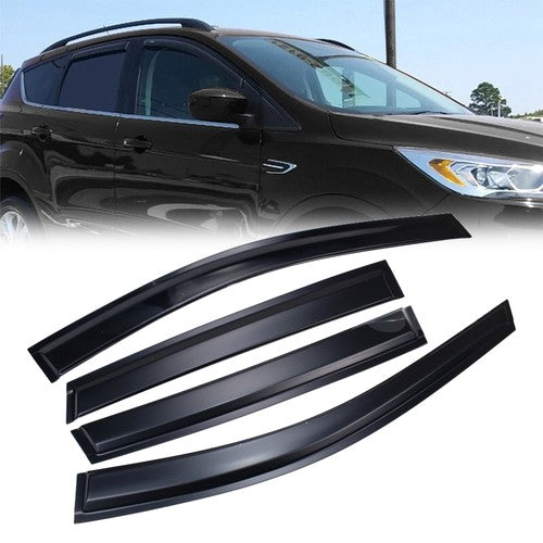 Out-Channel Window Sun Vent Visor Rain Guard Deflector for Ford Escape 2013-2019