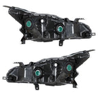 For Nissan Altima 2019-2020 LH+RH Headlight Headlamps Clear Lens Halogen Chrome