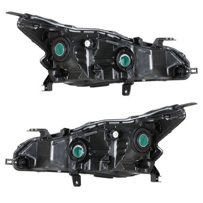 For Nissan Altima 2019-2020 LH+RH Headlight Headlamps Clear Lens Halogen Chrome
