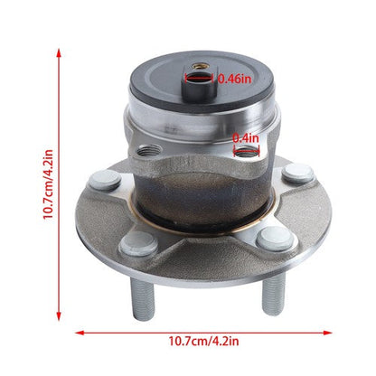 2Pcs Wheel Hub Bearings Rear FWD For Mitsubishi Lancer Outlander 2008-2013 2.4L