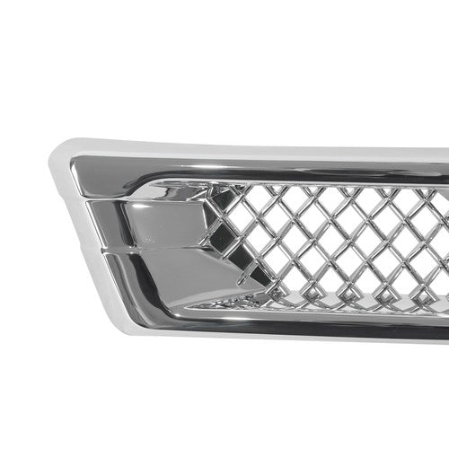 Front Grille Covers Grill Overlay Chrome for GMC Sierra 1500 SLT AT4 2019-2022