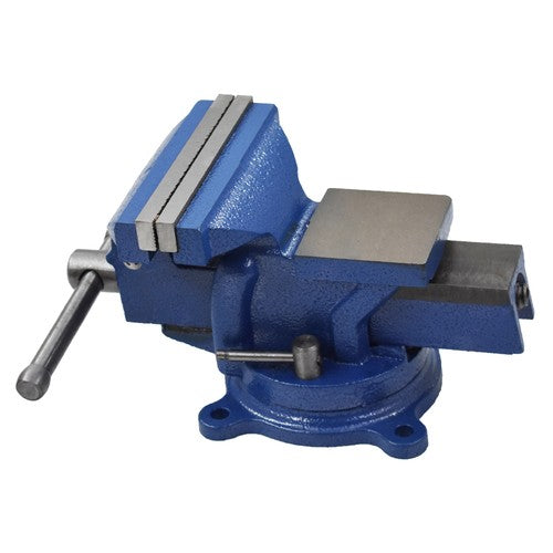 4in Bench Vise With Anvil Swivel Locking Base Tabletop Clamp Heavy Duty Steel US