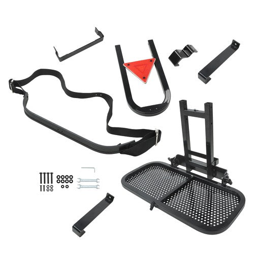 Universal Upgraded Golf Cart Rear Seat Bag Rack For EZGO Club Car Yamaha