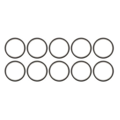 Pre-Lubricated Deep Groove Ball Bearing 10Pcs 50×62×6mm 6710-2RS Bore Sealed