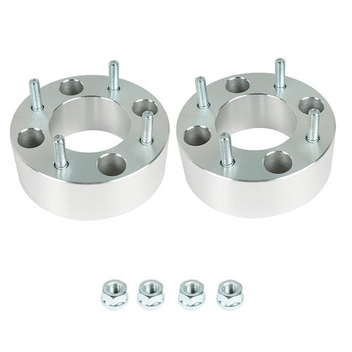 Wheel Spacers 4x110 2" 74mm M10x1.25 For Suzuki  Honda 1993-2016 Silver X2