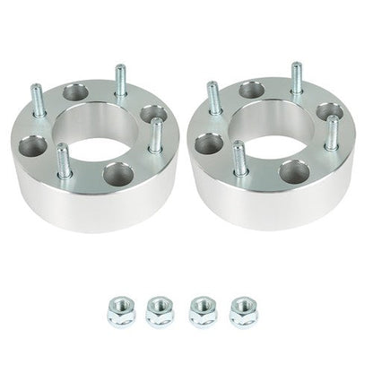 Wheel Spacers 4x110 2" 74mm M10x1.25 For Suzuki  Honda 1993-2016 Silver X2