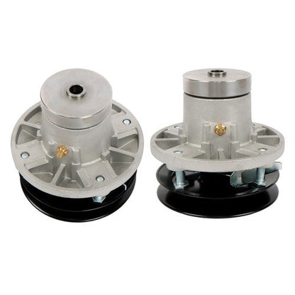 2Pcs Lawn Mower Spindle Assembly For John Deere AM108925 AM107590 38" Deck