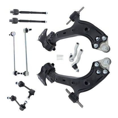 MS601174 10× Front Lower Control Arms Tie Rod Sway Bar Link For Honda CR-V 12-14
