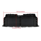 ML3Z-8475-A For 21-22 Ford F-150 Radiator Upper+Lower Grille Shutter W/O Motor