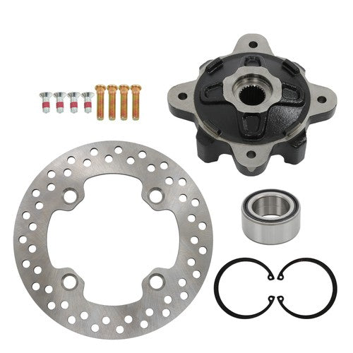 Front Wheel Hub Brake Rotor Kit For Polaris RZR570 RZR900 ACE570 ACE900 5137127