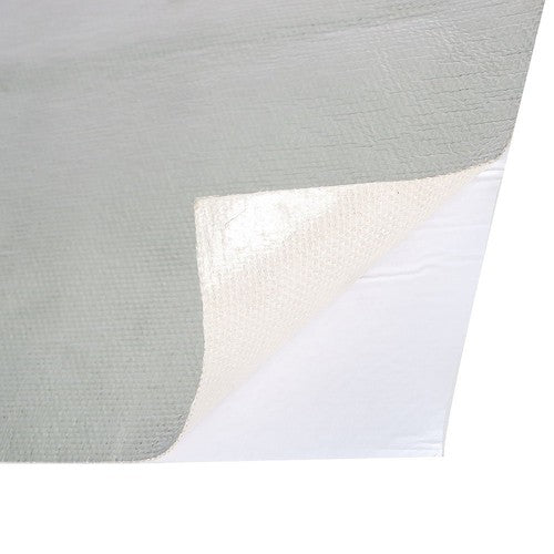 24 x 12 x 0.04 inches ，Adhesive Backed Aluminized Heat Barrier, 13575