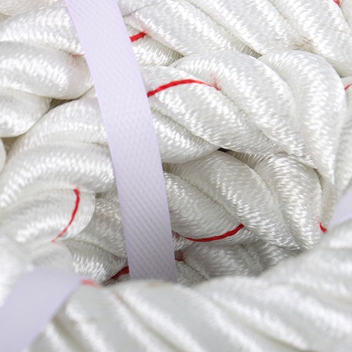 1"×120ft Double Braid Polyester Rope 3400lbs Breaking Strength Strong Pulling