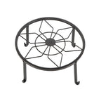 4 Pack 9inch Black Metal Plant Stands Heavy Duty Plants Holder Flower Pot Stand