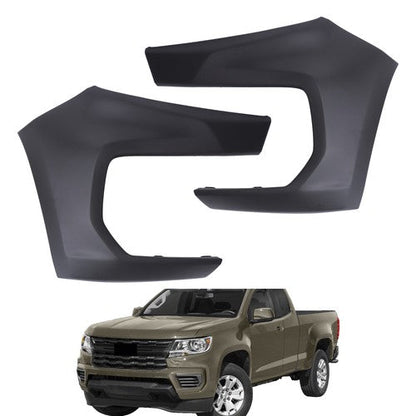 Plastic Front Bumper End Cap For Chevrolet Colorado 2021-2022 Left & Right 2pcs