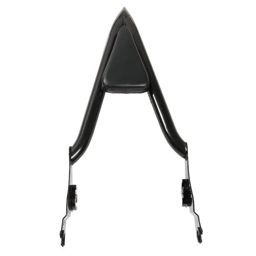 16" Backrest Sissy Bar For CVO Touring Road King Glide Street Glide Black 09-21