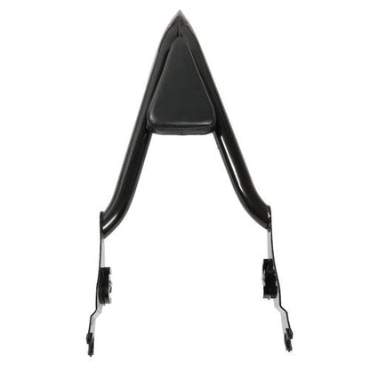 16" Backrest Sissy Bar For CVO Touring Road King Glide Street Glide Black 09-21