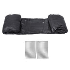 4FT by 25FT Heavy Duty Garden Privacy Fence Barrier Net With Zip Ties