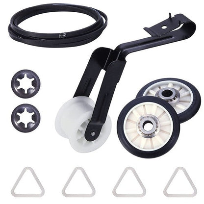 WP4392065 Dryer Belt Drum Pulley Kit for Whirlpool Kenmore 341241 349241T 691366