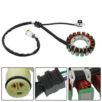 For 2004-2007 Yamaha Rhino 660 YXR660 Ignition Coil & Stator Regulator Relay Kit