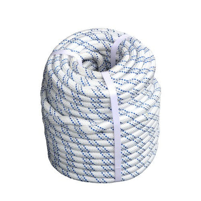Braided Polyester Rope 8400 Lbs Breaking Strength For Swing Double 1/2" x 120'